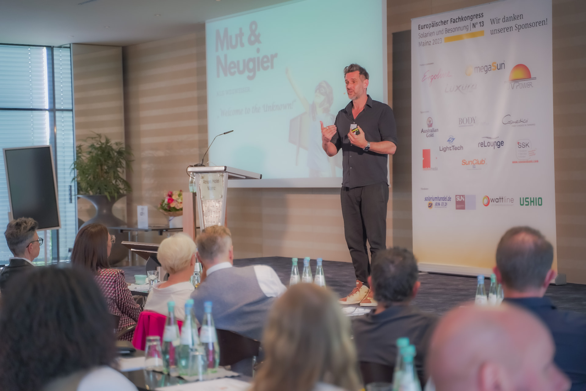 Nico Rolli als Keynote-Speaker beim Europäischen Fachkongress Solarien und Besonnung in Mainz